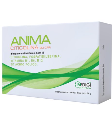 ANIMA CITICOLINA 20 Cpr 1300mg