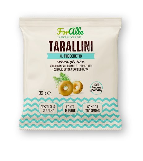 FORALLE Tarallini Finocchio30g FORALLE Tarallini Finocchio30g