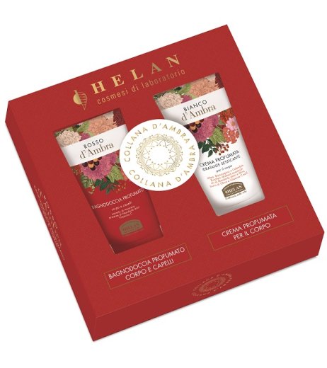 COFANETTO Collana Rosso Ambra