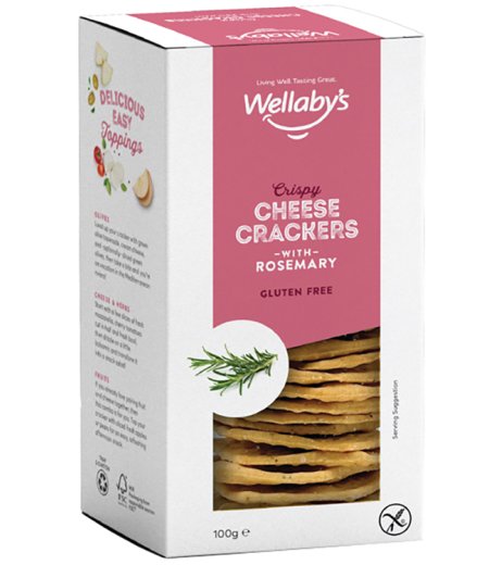 WELLABY'S Crackers Rosm.100g WELLABY'S Crackers Rosm.100g
