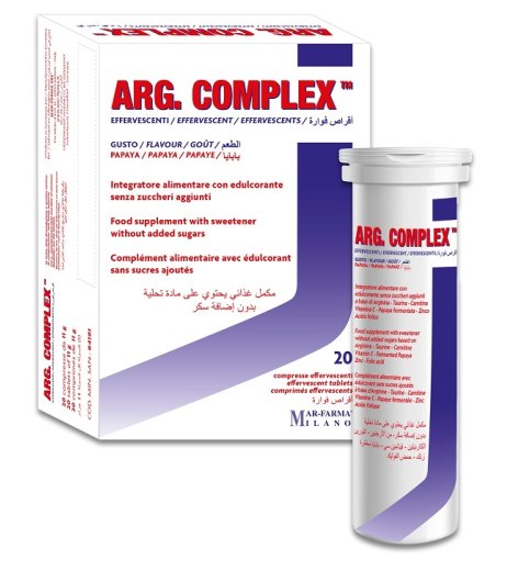 ARG COMPLEX 20CPR EFFERV ARG COMPLEX 20CPR EFFERV