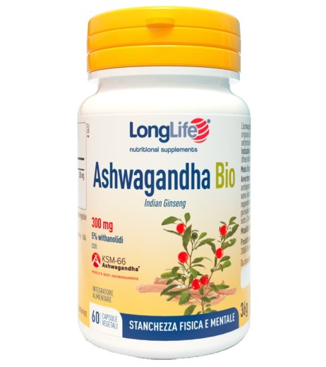 LONGLIFE ASHWAGANDHA*60Cps