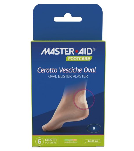 FOOTCARE Cer.Vesciche Ovale6pz