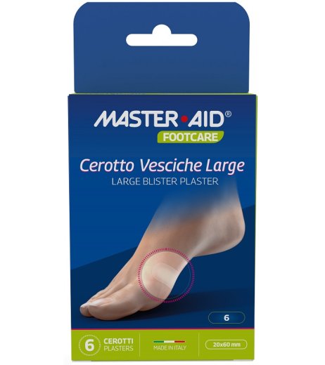 FOOTCARE Cer.Vesciche L 6pz FOOTCARE Cer.Vesciche L 6pz