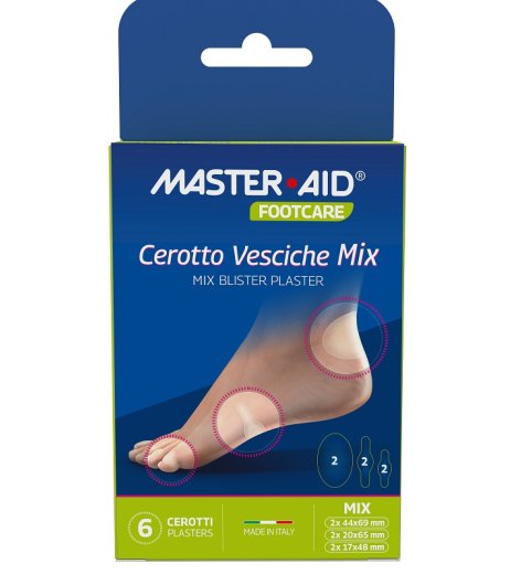FOOTCARE Cer.Vesciche Mix 6pz