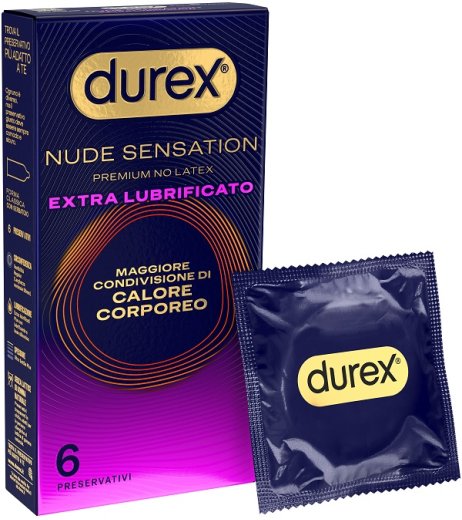 DUREX NUDE SENS REG EX LUBR6PZ