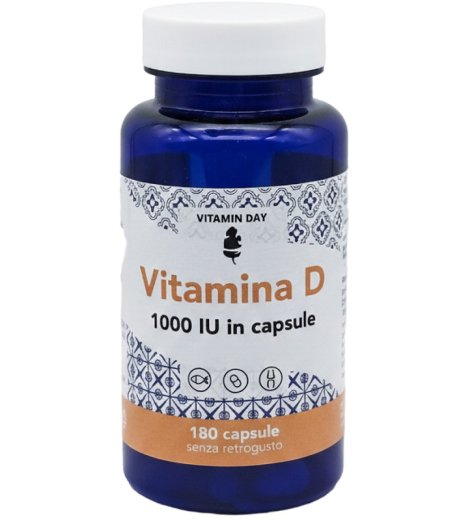 VITAMIN DAY Vit.D 180 Cps VITAMIN DAY Vit.D 180 Cps