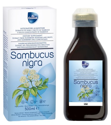SAMBUCUS NIGRA 500ML COSVAL