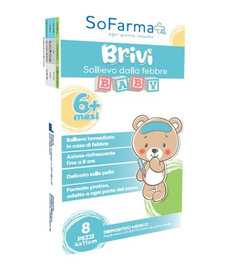BRIVI  SOLLIEVO FEBBRE 8PZ SF+