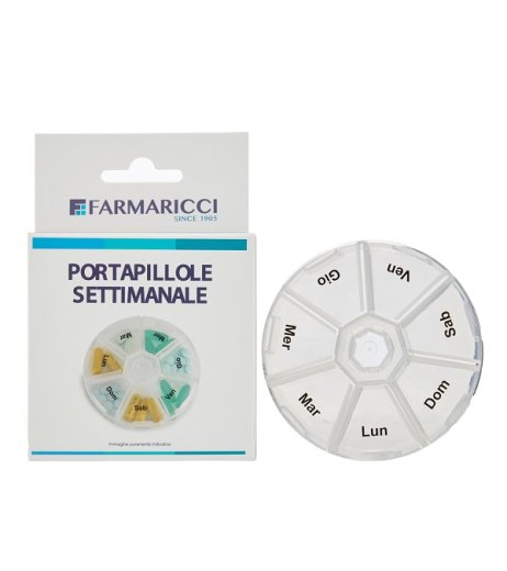 PORTAPILLOLE SETTIMANALE