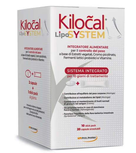 KILOCAL LipoSystem 20Cpr+10Stk
