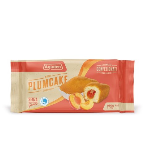 AGLUTEN PlumCake Albicocca 4pz