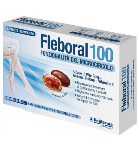 FLEBORAL 100 30CPS