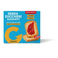 GIUSTO S/Z Fette Bisc.120g