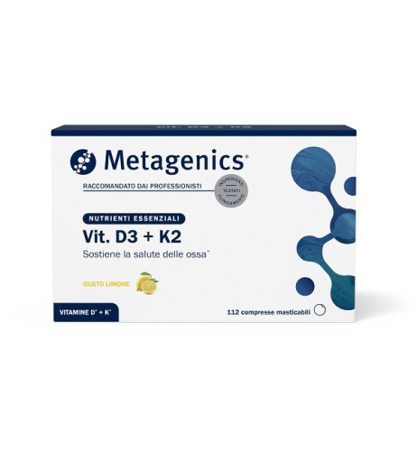 VITAMINA D3+K2 112Cpr METAGEN. VITAMINA D3+K2 112Cpr METAGEN.
