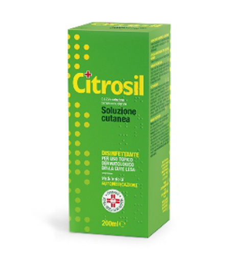 Citrosil disinfettante soluzione liquida per uso cutaneo 200 ml in offerta