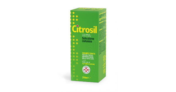 Citrosil disinfettante soluzione liquida per uso cutaneo 200 ml in offerta