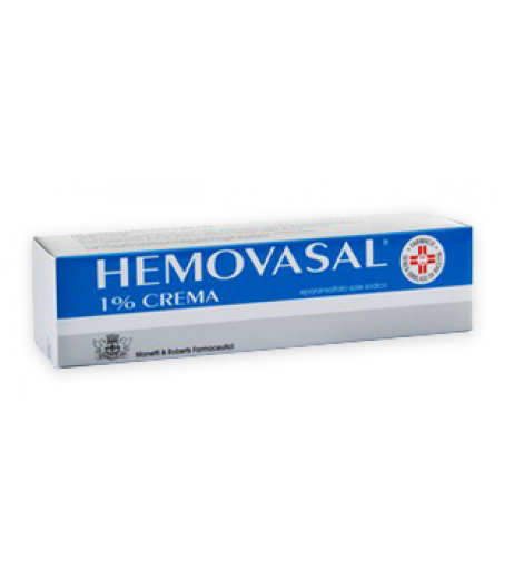 Hemovasal 1% Crema 30g per insufficienza venosa ematomi fragilità capillare