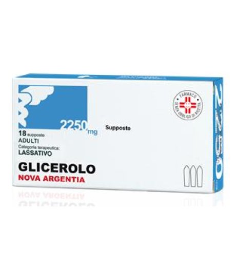GLICEROLO AD 18SUPP 2250MG GLICEROLO AD 18SUPP 2250MG