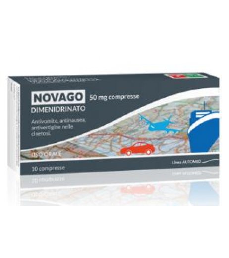 NOVAGO*10CPR 50MG