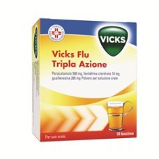 VICKS FLU TRIPLA A OS POLV10BS