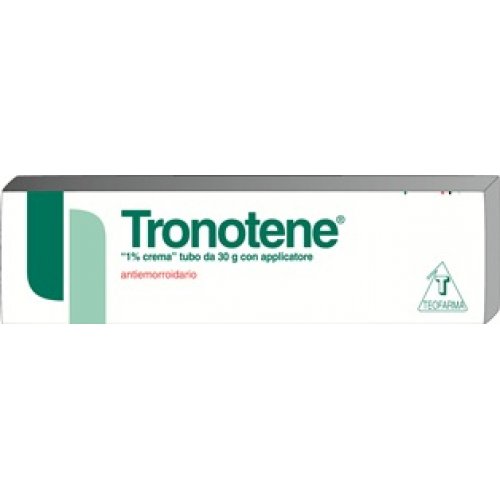 Tronotene Crema per Trattamento delle Emorroidi 30 gr 1% - TuttoFarma