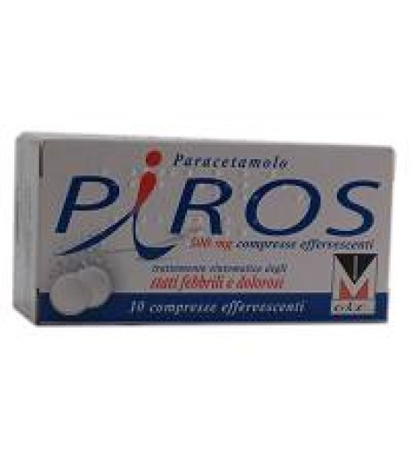 PIROS*10CPR EFF 500MG