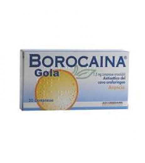 BOROCAINA GOLA 20CPR 1,5MG ARA