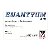 Enantyum 25 mg 10 bustine granulato soluzione orale