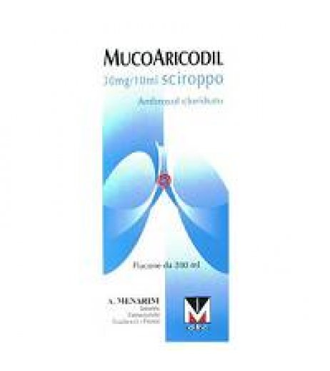 MUCOARICODIL*SCIR FL 200ML0,3%