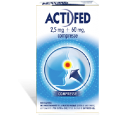 ACTIFED compresse 12 da 2,5MG + 60MG decongestionante per raffreddore