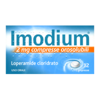Imodium 12 compresse orosolubili contro diarrea 2 mg - Johnson & Johnson Spa