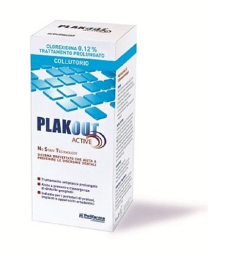 PLAKOUT SOLUZ FL 150ML 0,12%
