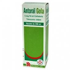 ANTORAL GOLA%COLLUT 200ML 5MG/