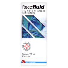 RECOFLUID%SCIR FL 150ML 750MG
