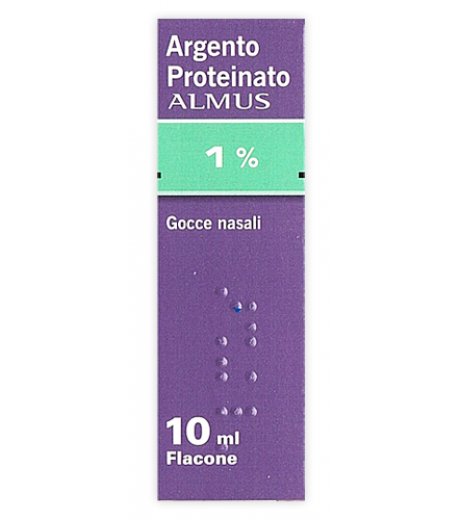 ARGENTO PROTEINATO%1% 10ML | ALMUS SRL
