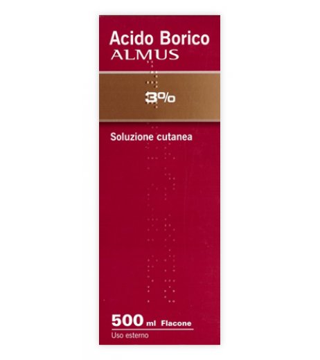 ACIDO BORICO ALMUS%3% 500ML