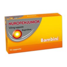 NUROFENJUNIOR 10SUPP 125MG