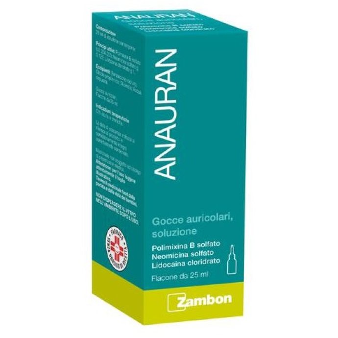 ANAURAN%GTT OTO FL 25ML ANAURAN%GTT OTO FL 25ML