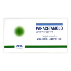 PARACETAMOLO ZETA 20CPR 500MG PARACETAMOLO ZETA 20CPR 500MG