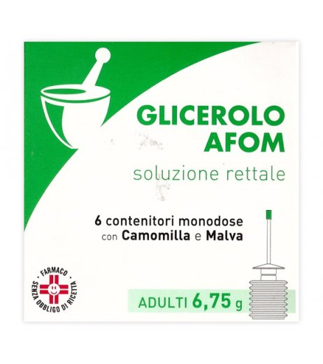 GLICEROLO AFOM%AD 6CONT 6,75G