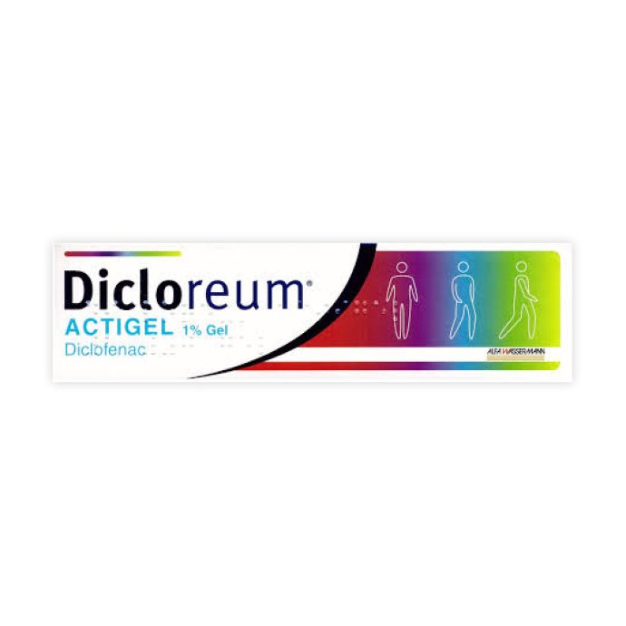 DICLOREUM ACTIGEL GEL 100G 1%