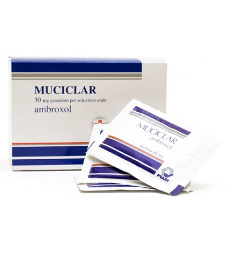 MUCICLAR%OS GRAT 30BUST 30MG