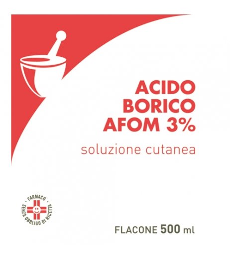 ACIDO BORICO AFOM%3% 500ML