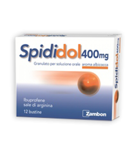 SPIDIDOL*OS 12BUST 400MG ALBICOC