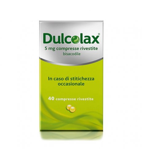 DULCOLAX 40 COMPRESSE RIVESTITE 5MG | OPELLA HEALTHCARE ITALY Srl