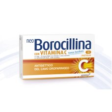 NEOBOROCILLINA C 16 PASTIGLIE SENZA ZUCCHERO 