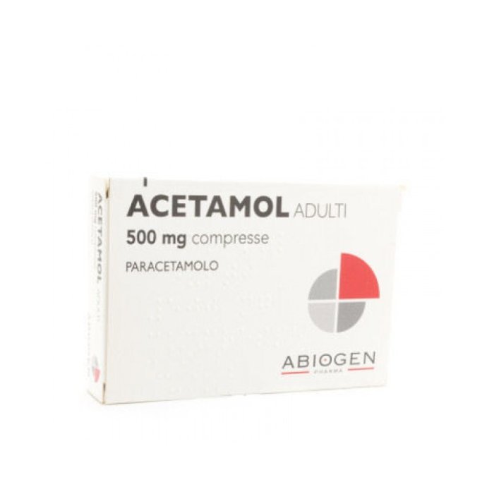 Acetamol adulti 20 compresse da 500 mg