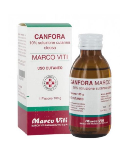 Canfora - Marco Viti - Olio canforato al 10% da 100g