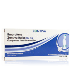 IBUPROFENE ZENT*24CPR 200MG